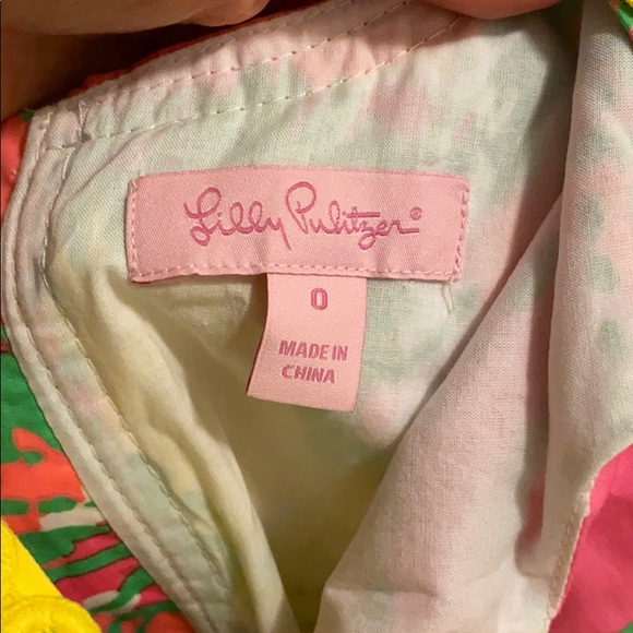 Lilly Pulitzer summer shift size 0 - Picture 3 of 3